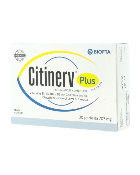 Citinerv Plus 30 Capsule Molli Citinerv Plus 30 Capsule Molli