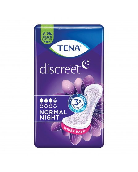 TENA DISCREET NORMAL NIGHT10PZ