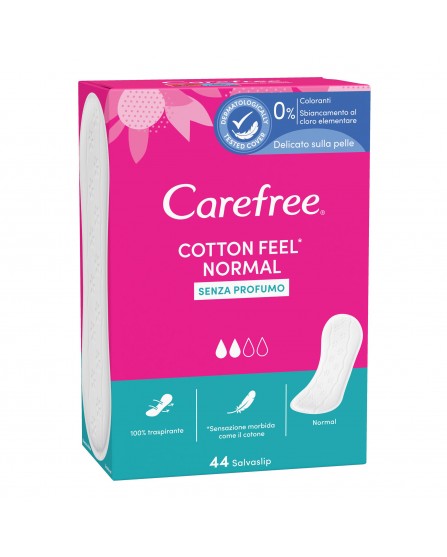 CAREFREE COTTON SALVASLIP 44PZ