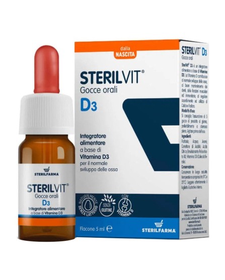 STERILVIT D3 GOCCE 5ML