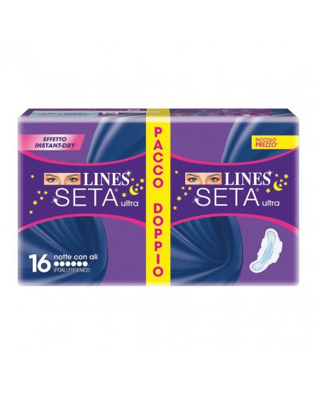 LINES SETA ULTRA NOTTE 16PZ 0065