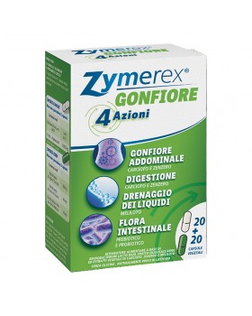 Zymerex Gonfiore 40 Capsule Vegetali