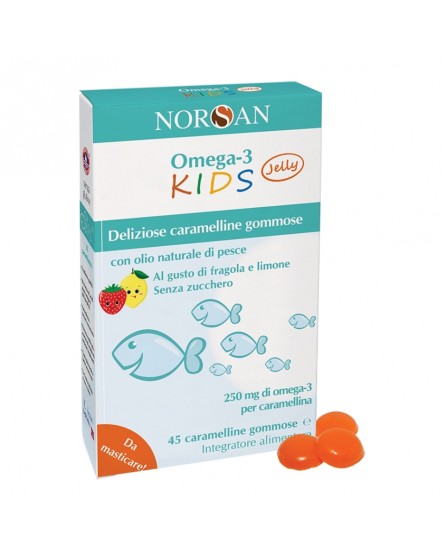 NORSAN OMEGA 3 KIDS CARAMELLIN