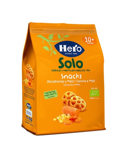 Hero Solo Snack Carota/Mais 40G