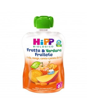 HIPP BIO FRUT&VER CAR/MA/BA90G