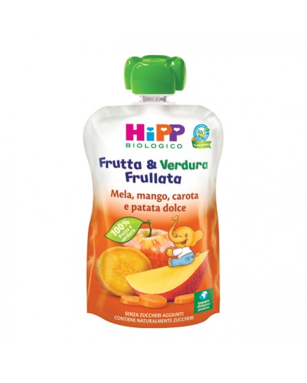 HIPP BIO FRUT&VER MEL/MA/CA90G