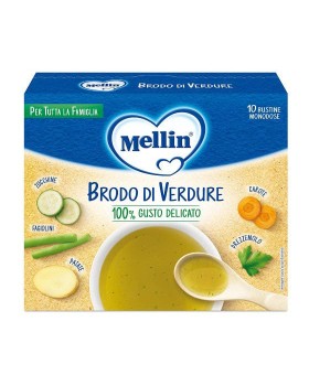 MELLIN BRODO DI VERDURE 10X8G