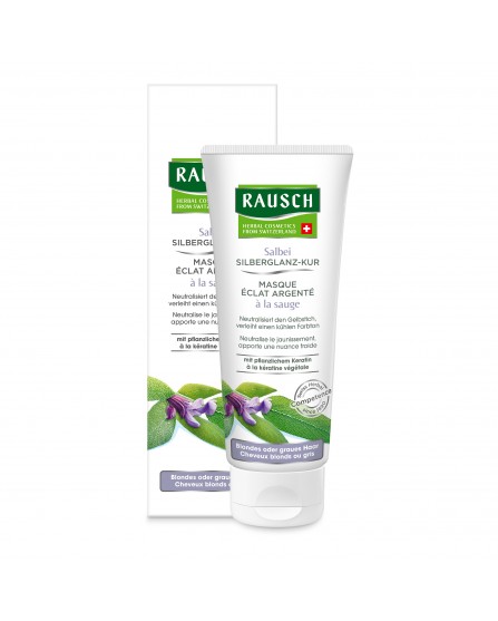 Rausch Maschera lucentezza Argentea alla Salvia 100 ml