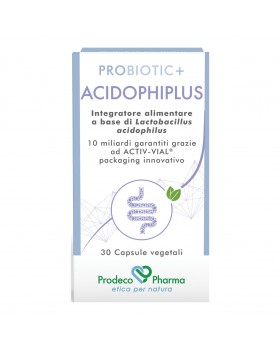 Probiotic+ Acidophiplus 30 Capsule (Nuovo - Lunga Scadenza)
