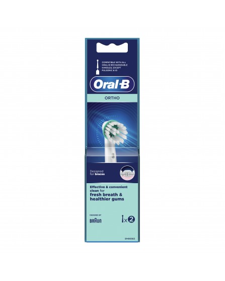 ORALB PW REFILL ORTHOCARE X2