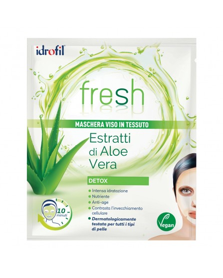 MASCHERA VISO TESSUTO FRESH