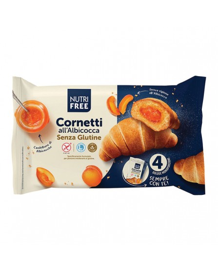 NUTRIFREE CORNETTI ALBICOC 4X60G