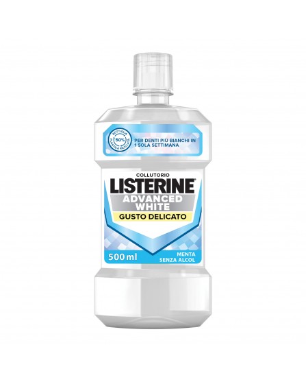 LISTERINE ADVANCED WHITE DEL