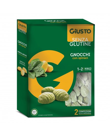 GIUSTO S/G GNOCCHI SPINACI500G