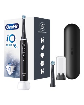 ORALB IO 6 BLACK SPAZZ+2REFILL