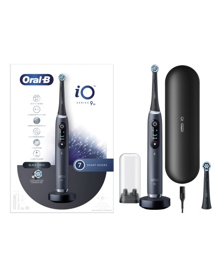 ORALB IO 9 BLACK SPAZZ+2REFILL