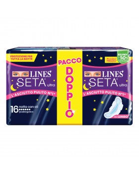 LINES SETA ULTRA NOTTE 16PZ