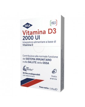 Vitamina D3 Ibsa 2000 UI 30 Film