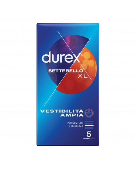 DUREX SETTEBELLO XL 5PZ