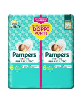 PAMPERS BD DUO DOWNCOUNT XL26P