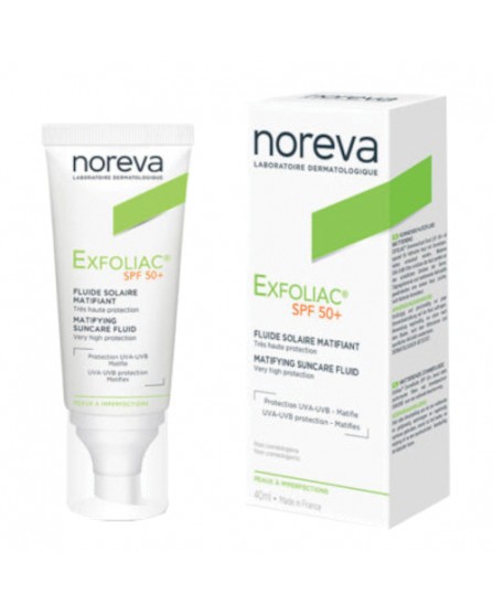 EXFOLIAC FLUIDE SOLAIRE SPF50+