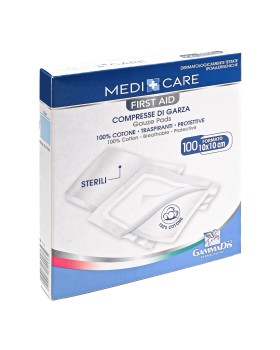 MEDICARE GARZA COT 10X10 100PZ