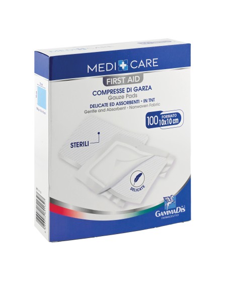 MEDICARE GARZA TNT 10X10 100PZ MEDICARE GARZA TNT 10X10 100PZ