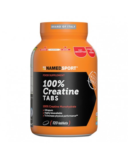 100% CREATINE TABS 120CPR