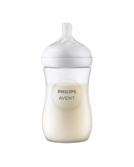 AVENT BIB NAT 3,0 TRASP 260ML