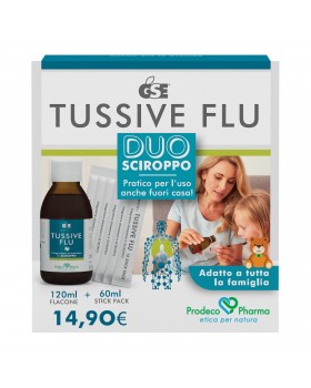 Gse Tussive Flu Duo Flacone + 6 Stick Omaggio