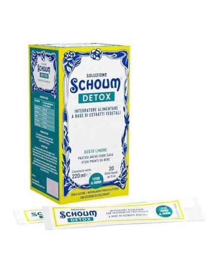 SOLUZIONE SCHOUM DETOX 20STICK