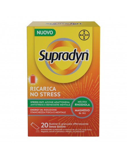 SUPRADYN RICARICA NO STRESS20B