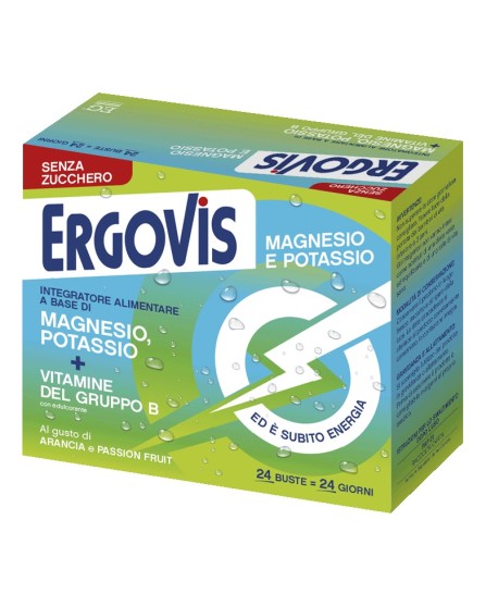 ERGOVIS MG+K VIT B S/ZUC24BUST