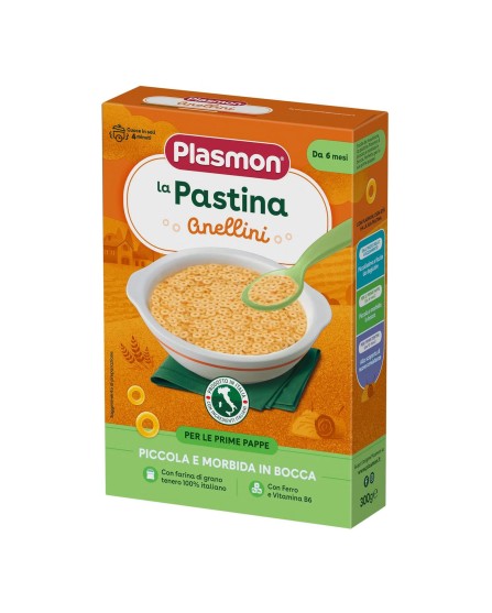 PLASMON PASTA ANELLINI 300G