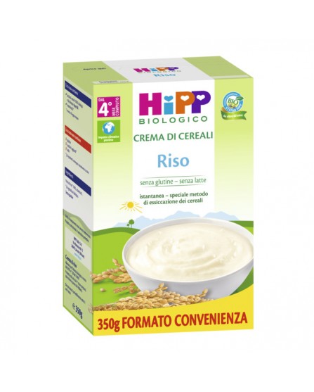 HIPP BIO CREMA CRL RISO 350G