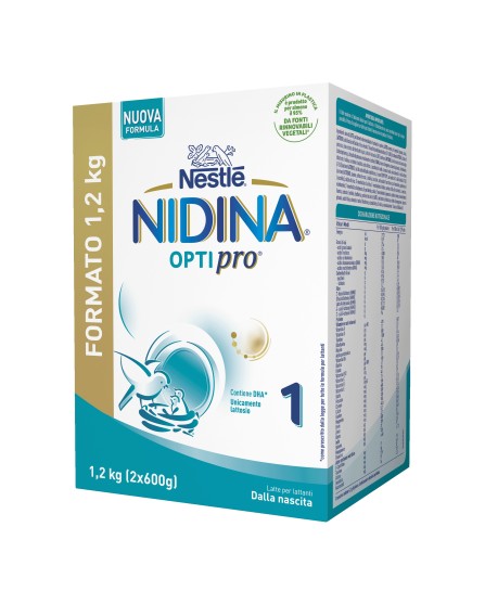 NIDINA OPTIPRO 1 POLV 2PZ 600G NIDINA OPTIPRO 1 POLV 2PZ 600G