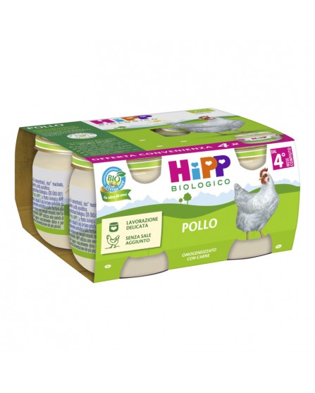 HIPP BIO OMOG POLLO 4X80G