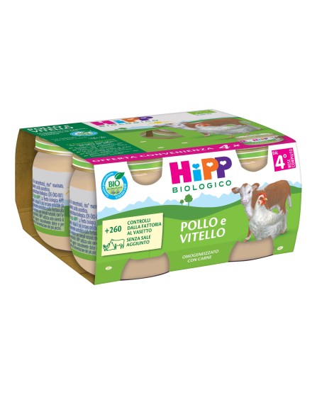 HIPP BIO OMOG POLLO VITEL4X80G