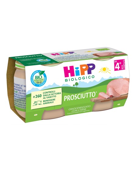 HIPP BIO OMOG PROSCIUTTO 2X80G