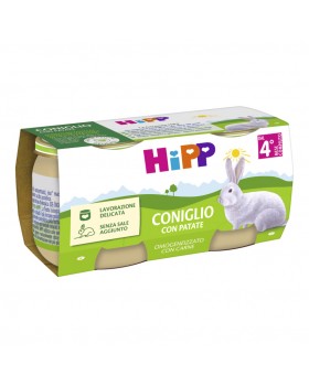 HIPP OMOG CONIGLIO VERD 2X80G