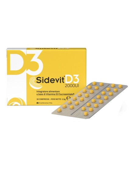 SIDEVIT D3 2000UI 30CPR SIDEVIT D3 2000UI 30CPR