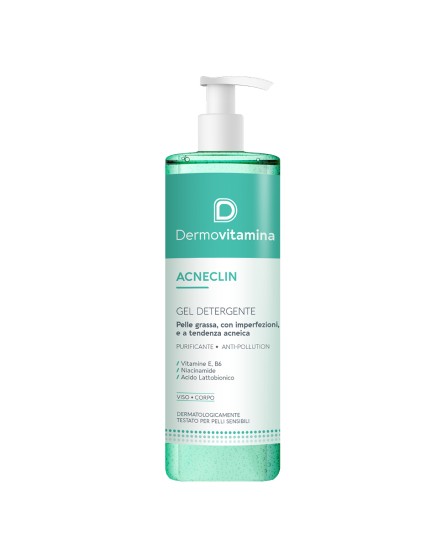 DERMOVITAMINA ACNECLIN GEL DET