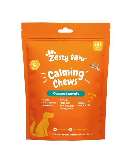 ZESTY PAWS CALMING 60CHEWS TUR ZESTY PAWS CALMING 60CHEWS TUR