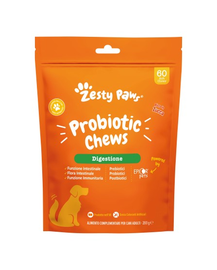 ZESTY PAWS PROBIOTIC 60CHEWS ZESTY PAWS PROBIOTIC 60CHEWS