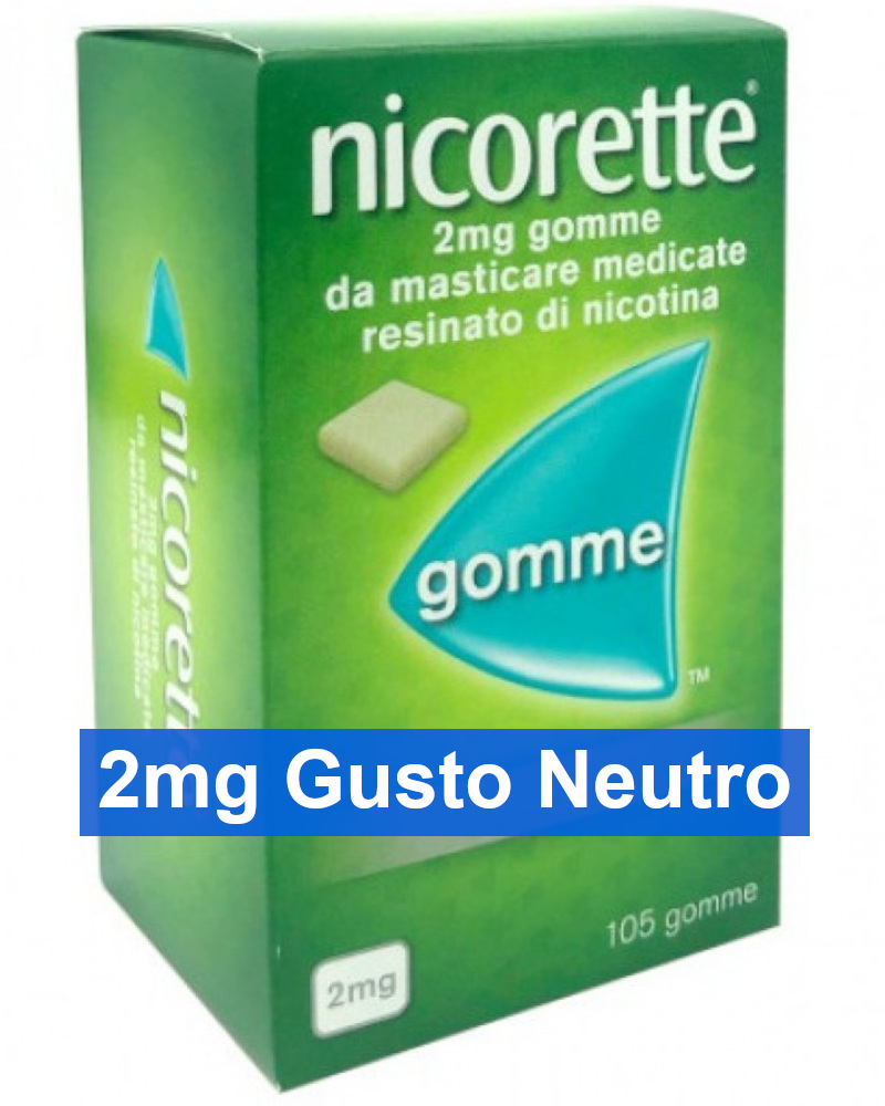 Nicorette 2 Mg Gomme Da Masticare Medicate Gusto